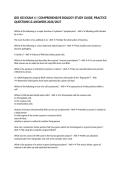 BIO 183 EXAM 4 &vert; COMPREHENSIVE BIOLOGY STUDY GUIDE&comma; PRACTICE QUESTIONS & ANSWERS 2026&sol;2027