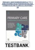 Test Bank for Primary Care Interprofessional Collaborative Practice 6th Edition by Terry Mahan Buttaro Complete Questions and Answers Study Guide for Advanced Practice Nursing and Healthcare Students Preparing for Primary Care Clinical Assessment Diagnosi
