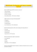 TDLR Practice Test Questions and Answers &lpar;Accurately Answered&rpar; &vert; 2026&sol;2027 Updated A&plus; Exam Prep &vert; Texas Department of Licensing & Regulation