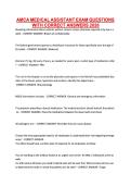 &NewLine;&NewLine;&NewLine;&NewLine;&NewLine;&NewLine;&NewLine;&NewLine;AMCA MEDICAL ASSISTANT EXAM QUESTIONS WITH CORRECT ANSWERS 2025&period;pdf&NewLine;&NewLine;