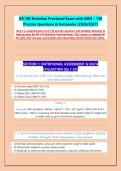 ATI RN Nutrition Proctored Exam with NGN &ndash; Study Guide