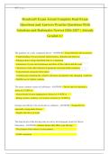Complete Roadcraft Exam practice exam featuring questions and answers with detailed solutions&comma; covering all key topics on the exam&period; Updated for 2026-2027 and verified for accuracy &mdash; every answer has been checked and graded A&plus;&period; Ideal for exam prep&comma; self-te