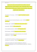 Complete REAL ESTATE FUNDAMENTALS FINAL EXAM  practice exam featuring questions and answers with detailed solutions&comma; covering all key topics on the exam&period; Updated for 2026-2027 and verified for accuracy &mdash; every answer has been checked and graded A&plus;&period; Ideal 