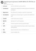 Credentialing Guide &sol; CAAHEP NBSTSA AST CSPS FDA OSHA &sol; Score 100&percnt; 2025