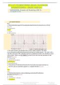 Relias Dysrhythmia Basic Test Bank &vert; A&B Nursing Questions & Answers