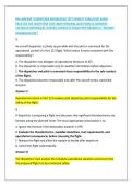 FAA AIRCRAFT DISPATCHER KNOWLEDGE TEST NEWEST EVALUATED EXAM &NewLine;PRACTICE 100 QUESTIONS 2025-2026&vert;ORIGINAL QUESTIONS & ANSWERS &NewLine;&vert;DETAILED RATIONALES &vert;HINTED COMPLETE EXAM PREP GRADED A&plus;&ast;INSTANT &NewLine;DOWNLOAD PDF&ast;