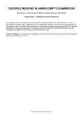 CERTIFIED MEDICAID PLANNER &lpar;CMP&trade;&rpar; EXAMINATION