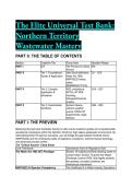 2026&sol;2027 S-Tier Elite Universal Test Bank&colon; Northern Territory Wastewater Mastery &lpar;NWP30222&rpar; - Rigorous Scenarios & Regulatory Case Studies