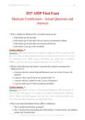 Exam bundle for 2027 AHIP Final Exam Questions and  Answers &lpar; 5 sets &rpar;