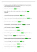 PiCAT EXAM 2026&sol;2027 TEST &vert; WITH COMPREHENSIVE QUESTIONS &NewLine;AND VERIFIED ANSWERS &vert; GRADED A&plus;