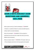 NATS Exam 2 2026&sol;2027 &ndash; 85 Questions & Answers &vert; Time&comma; Circadian Rhythms&comma; Atomic Clocks&comma; Geology & Radiometric Dating