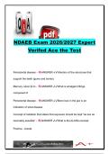 NDAEB Exam 2026&sol;2027 &ndash; 180&plus; Questions & Answers &vert; Dental Radiography&comma; Medical Emergencies&comma; Anesthesia&comma; Dental Dams&comma; Implants & Endodontics &ndash; National Dental Assisting Examining Board