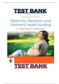 Test Bank for Maternity&comma; Newborn&comma; and Women&rsquo;s Health Nursing&colon; A Case-Based Approach 2nd Edition by O&rsquo;Meara &vert; Questions and Answers 2027&NewLine;