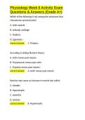 Physiology Week 6 Activity Exam Questions & Answers &lpar;Grade A&plus;&rpar;&period;docx&NewLine;&NewLine;