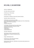 BYU REL C 225 MIDTERM Q&A with Detailed Answer Guide &lpar;2026&sol;2027&rpar;&NewLine;