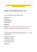 FINAL MODULES RENAL&comma; GASTROINTESTINAL&comma; & HEMATOLOGY Original Questions with Answers & Rationales&period;&period;&period;&period;&period;pdf&NewLine;&NewLine;