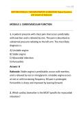 NR 412 Advanced Pathophysiology EXAM PACKAGE DEAL QUESTIONS AND ANSWERS WITH VERIFIED SOLUTIONS UPDATED&excl;&excl;&excl;&excl;
