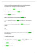 PANCE ACTUAL EXAM 2026&sol;2027 TEST &vert; WITH COMPREHENSIVE &NewLine;QUESTIONS AND VERIFIED ANSWERS &vert; GRADED A&plus;
