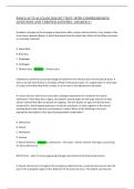 PANCE ACTUAL EXAM 2026&sol;2027 TEST &vert; WITH COMPREHENSIVE &NewLine;QUESTIONS AND VERIFIED ANSWERS &vert; GRADED A&plus;