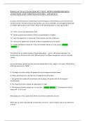 PANCE ACTUAL EXAM 2026&sol;2027 TEST &vert; WITH COMPREHENSIVE &NewLine;QUESTIONS AND VERIFIED ANSWERS &vert; GRADED A&plus;