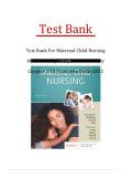 Test Bank for Maternal Child Nursing&comma; 6th Edition &vert; Emily Slone McKinney &vert; Chapters 1&ndash;55