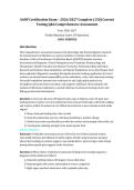 AANP Certification Exam &lpar;2026&sol;2027&rpar; &ndash; Comprehensive Assessment &vert; 150 Practice Questions with Verified Answers