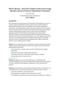 NR324 CJE Exam &lpar;2026&sol;2027&rpar; &ndash; Clinical Judgment &vert; 150 Practice Questions with Correct Answers