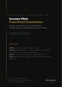 MBA 699 MODULE 6-1 VIDEO ASSIGNMENT&colon; INVESTOR PITCH POWERPOINT PRESENTATION &vert; STRATEGIC OPPORTUNITY MANAGEMENT &vert; 2026 UPDATE - SNHU&period;