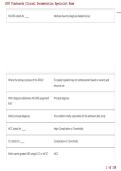 Clinical Documentation Specialist Exam 2026&sol;2027 &vert; Complete Questions & Answers&comma; Practice Test & Verified Solutions