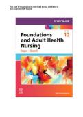 Test Bank for Foundations and Adult Health Nursing 10th Edition by Kim Cooper & Kelly Gosnell &vert; Questions and Answers 2027&NewLine;