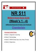 NR 511 Midterm Study Guide &lpar;PDF&rpar; &vert; &lpar;2026&rpar; Exam Review &vert; Primary Care
