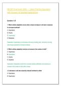 NR 507 Final Exam 2026 &mdash; Latest Advanced Pathophysiology Practice Questions with Answers & Detailed Explanations