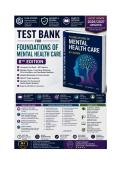 Test Bank for Foundations of Mental Health Care&comma; 8th Edition&period;pdf&NewLine;&NewLine;