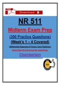 NR 511 Midterm Exam Prep &lpar;PDF&rpar; &vert; &lpar;2026&rpar; Practice Questions &vert; Primary Care