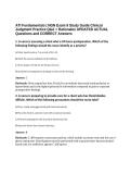 ATI Fundamentals NGN Exam 9 Study Guide Clinical Judgment Practice Q&A &plus; Rationales UPDATED