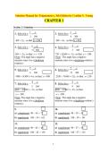 Solution Manual for Trigonometry&comma; 5th Edition by Cynthia Y&period; Young &ndash; Complete Solutions & Study Guide