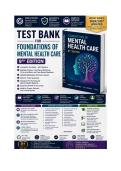 Foundations of Mental Health Care&comma; 9th Edition Test Bank&NewLine;&NewLine;