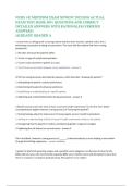 NURS 142 MIDTERM EXAM NEWEST 2025&sol;2026 ACTUAL&NewLine;EXAM TEST BANK 300&plus; QUESTIONS AND CORRECT&NewLine;DETAILED ANSWERS WITH RATIONALES