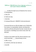 NAB Exam - NHA LOS Practice Exam 1 Questions and Answers with Complete Solutions UPDATED&excl;&excl;&excl;&period;&period;&period;pdf