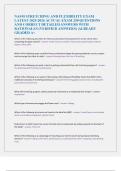 NASM STRETCHING AND FLEXIBILITY E&KHcy;&Acy;&Mcy;&NewLine;LATEST 2025-2026 ACTUAL EXAM 250 QUESTIONS&NewLine;AND CORRECT DETAILED ANSWERS WITH&NewLine;RATIONALES