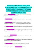 Microbiology Final Jersey College NEWEST 2026-2027 ACTUAL EXAM & Review COMPLETE QUESTIONS AND CORRECT DETAILED ANSWERS &lpar;VERIFIED ANSWERS&rpar; ALREADY GRADED A&plus; BRAND NEW&excl;&excl;