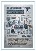ACE Airport Security Certification Exam Prep 2026 &vert; 100 Practice Questions with Correct Answers & Detailed Explanations &vert; AAAE