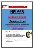 NR 566 Midterm 2 &lpar;PDF&rpar; &vert; &lpar;2026&rpar; 100 Exam Questions &vert; Advanced Pharmacology