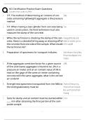 ACI Certification Practice Exam Questions &sol; Score 100&percnt; &sol; 2025-2026 Update &sol; Field & Aggregate Technician Test Bank