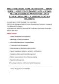 FISDAP PARAMEDIC FINAL EXAMINATION &mdash; STUDY &NewLine;GUIDE &vert; LATEST UPDATE 2026&sol;2027 &vert; ACTUAL EXAM &vert; &NewLine;PRACTICE QUESTIONS AND ANSWERS &vert; EXAM &NewLine;REVIEW &vert; 100&percnt; CORRECT ANSWERS &vert; VERIFIED &NewLine;SOLUTIONS