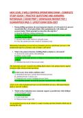 IADC LEVEL 3 WELL CONTROL OPERATIONS EXAM &ndash; COMPLETE &NewLine;STUDY GUIDE &vert; PRACTICE QUESTIONS AND ANSWERS&NewLine;RATIONALES &vert; EXAM PREP &vert; DOWNLOAD INSTANT PDF &vert; &NewLine;GUARANTEED PASS &vert;&vert; LATEST EXAM 2026-2027 