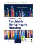 Essentials of Psychiatric Mental Health Nursing&comma; 8th Edition &vert; Practice Questions & Verified Answers &vert; Comprehensive Mental Health Nursing Review