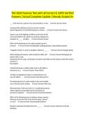 TSA 2026 Forensic Test with all Correct & 100&percnt; Verified Answers &vert;Actual Complete Update &vert;Already Graded A&plus;