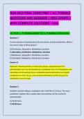 NUR-641E FINAL EXAM PREP &vert; ALL POSSIBLE &NewLine;QUESTIONS AND ANSWERS &vert; 2026 UPDATE &vert; &NewLine;WITH COMPLETE SOLUTIONS - GCU&period; 