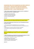 CHAMPIONS REAL ESTATE MARKETING SAE EXAM&ndash;COMPLETE &NewLine;STUDY GUIDE &vert; PRACTICE QUESTIONS AND ANSWERS&NewLine;RATIONALES &vert; EXAM PREP &vert; DOWNLOAD INSTANT PDF &vert; &NewLine;GUARANTEED PASS &vert;&vert; LATEST EXAM 2026-2027